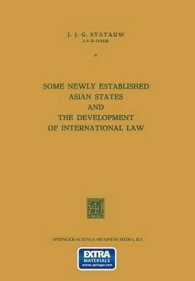 Some Newly Established Asian States and the Development of International Law