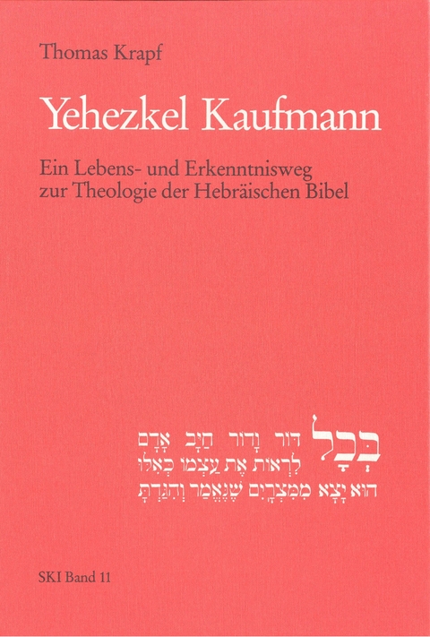 Yehezkel Kaufmann - Thomas Krapf
