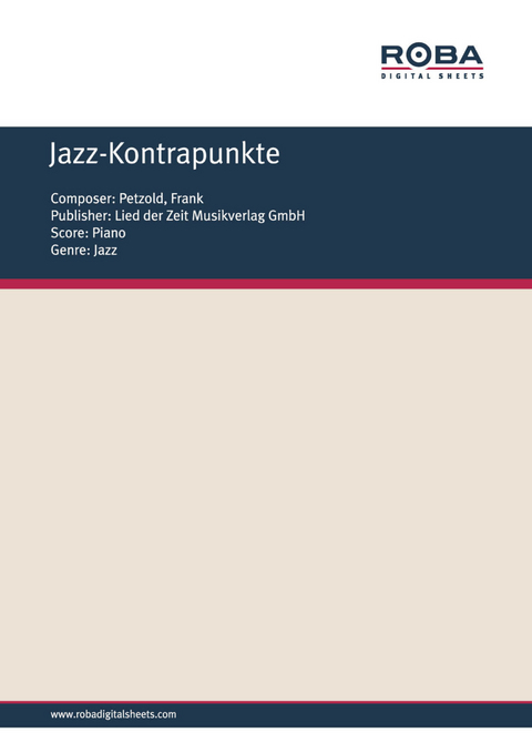 Jazz-Kontrapunkte - Frank Petzold