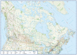 Übersichtskarte Kanada