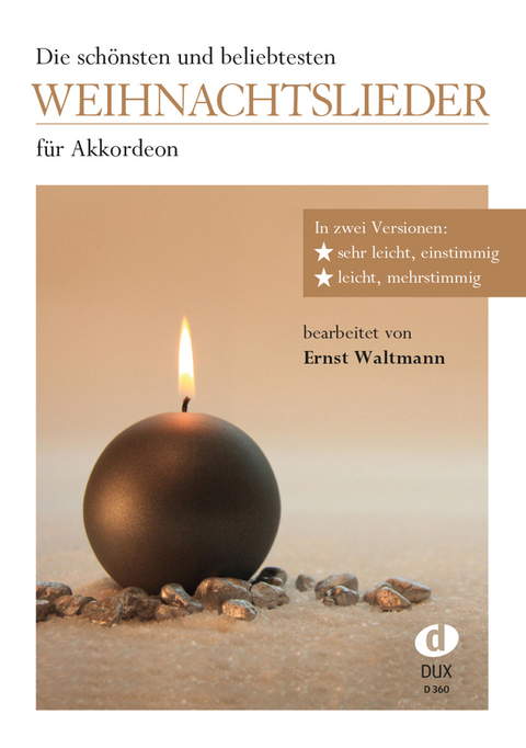Weihnachtslieder f&uuml;r Akkordeon - Ernst Waltmann