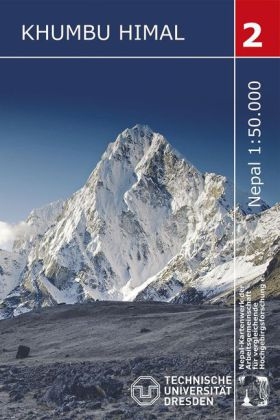 Khumbu Himal Trekking-Karte 1:50 000