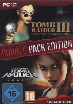 Tomb Raider III & Lara Croft Tomb Raider Legend, Double Pack, DVD-ROM