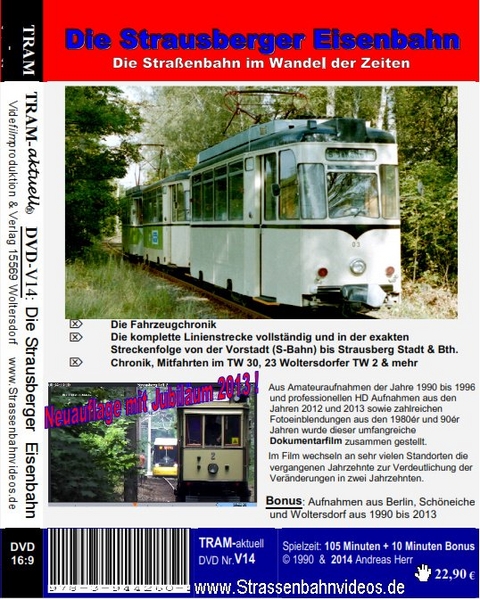 Die Strausberger Eisenbahn (1990 bis 2015) - Andreas Herr