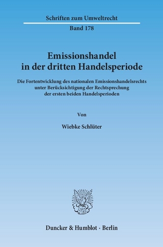 Emissionshandel in der dritten Handelsperiode.