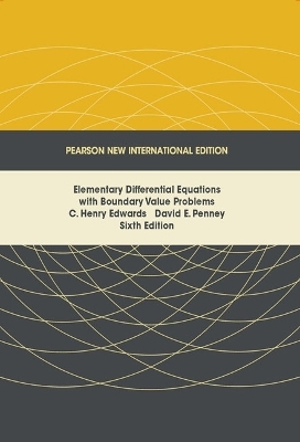 Elementary Differential Equations with Boundary Value Problems