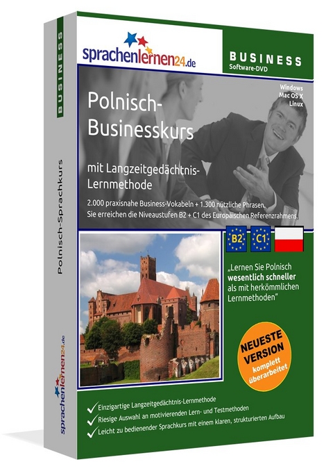 Sprachenlernen24.de Polnisch-Businesskurs Software