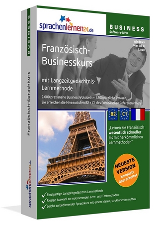 Sprachenlernen24.de Französisch-Businesskurs Software