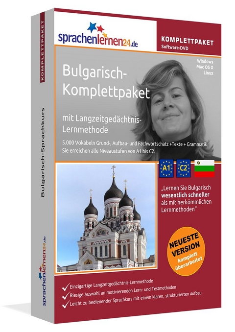 Sprachenlernen24.de Bulgarisch-Komplettpaket (Sprachkurs)