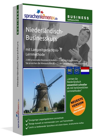 Sprachenlernen24.de Niederländisch-Businesskurs Software