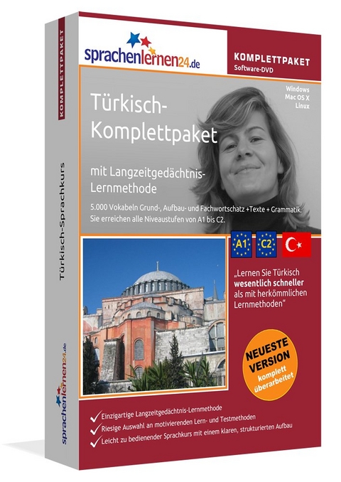 Sprachenlernen24.de T&uuml;rkisch-Komplettpaket (Sprachkurs)