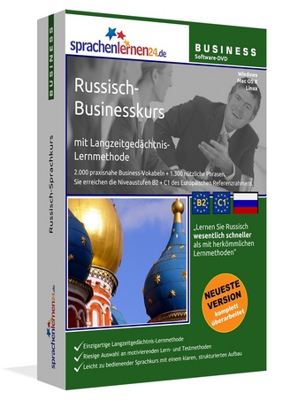 Sprachenlernen24.de Russisch-Businesskurs Software