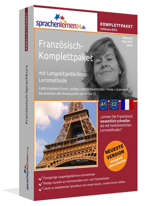 Sprachenlernen24.de Franz&ouml;sisch-Komplettpaket (Sprachkurs)