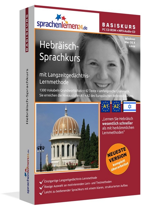Sprachenlernen24.de Hebr&auml;isch-Basis-Sprachkurs