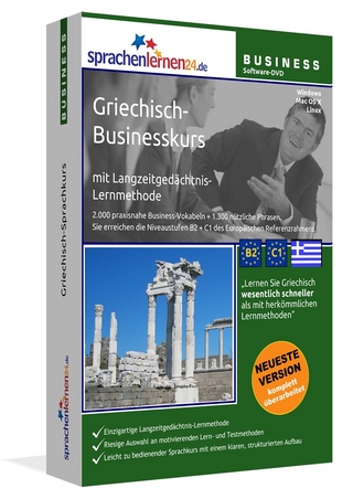 Sprachenlernen24.de Griechisch-Businesskurs Software