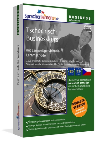 Sprachenlernen24.de Tschechisch-Businesskurs Software