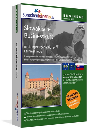 Sprachenlernen24.de Slowakisch-Businesskurs Software