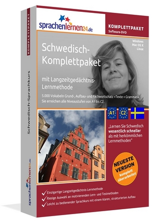 Sprachenlernen24.de Schwedisch-Komplettpaket (Sprachkurs)