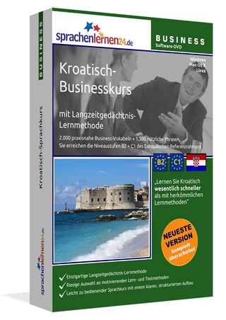 Sprachenlernen24.de Kroatisch-Businesskurs Software
