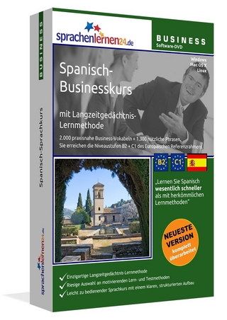 Sprachenlernen24.de Spanisch-Businesskurs Software
