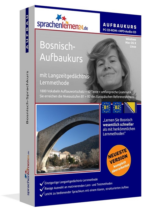 Sprachenlernen24.de Bosnisch-Aufbau-Sprachkurs