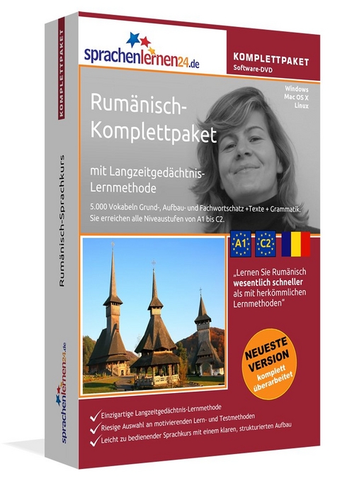 Sprachenlernen24.de Rum&auml;nisch-Komplettpaket (Sprachkurs)