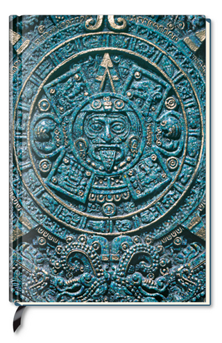 Premium Book Aztec Calendar - Notizbuch - liniert - (12 x 17)