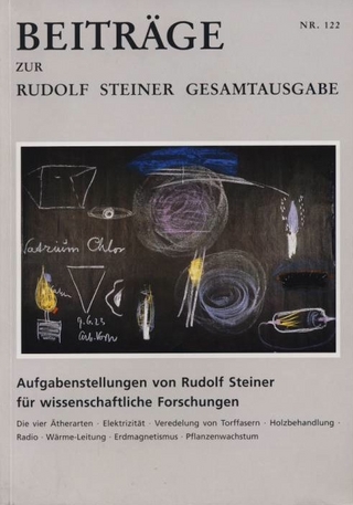 Beiträge zur Rudolf Steiner Gesamtausgabe, Heft 122