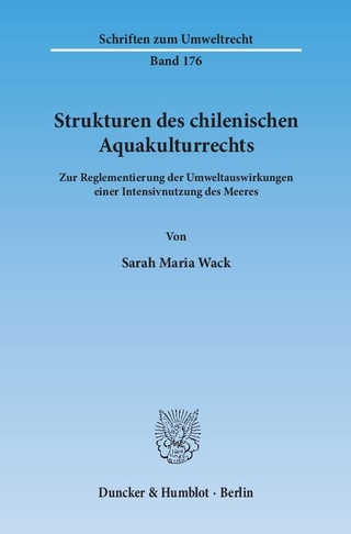 Strukturen des chilenischen Aquakulturrechts.