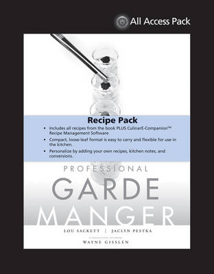 All Access Pack Recipes to Accompany Professional Garde Manger