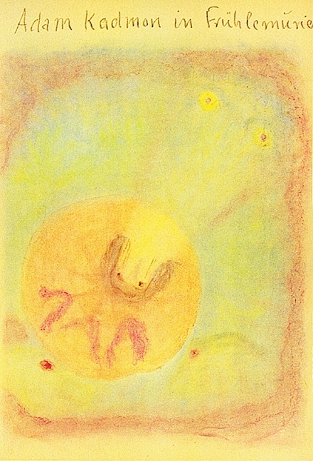 Reproduktionen aus dem malerischen Werk von Rudolf Steiner. Faksimile-... / Adam Kadmon in Fr&uuml;hlemurien - Rudolf Steiner