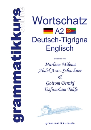 Wörterbuch A2 Deutsch-Tigrigna-Englisch