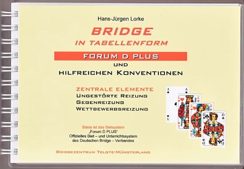 Bridge in Tabellenform Forum D Plus - Hans-J&uuml;rgen Lorke
