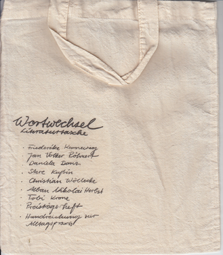 Wortwechsel.Literaturtasche