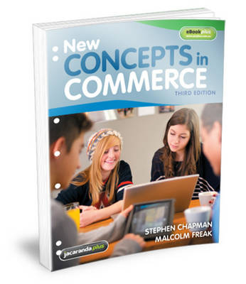 New Concepts in Commerce Flexisaver & eBookPLUS - Malcolm Freak, Stephen Chapman