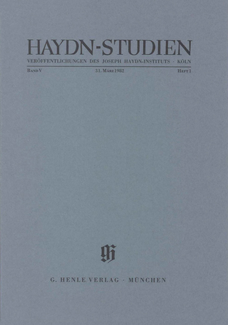 Haydn-Studien - März 1982