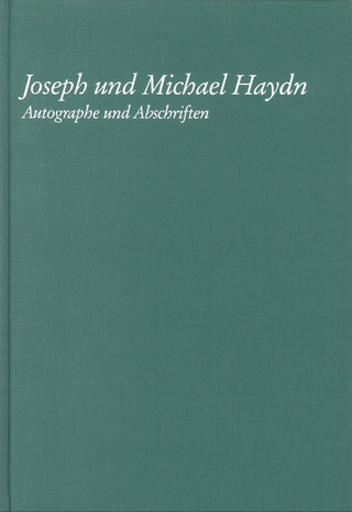 Staatsbibliothek zu Berlin - Preußischer Kulturbesitz, Kataloge der Musikabteilung - Joseph und Michael Haydn - Autographe und Abschriften