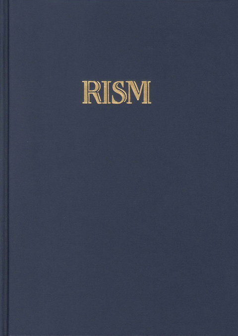RISM B III,2 The Theory of Music from the Carolingian Era up to 1400 - 
