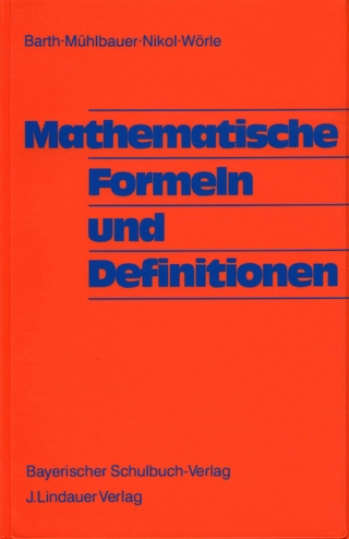 Mathematische Formeln und Definitionen