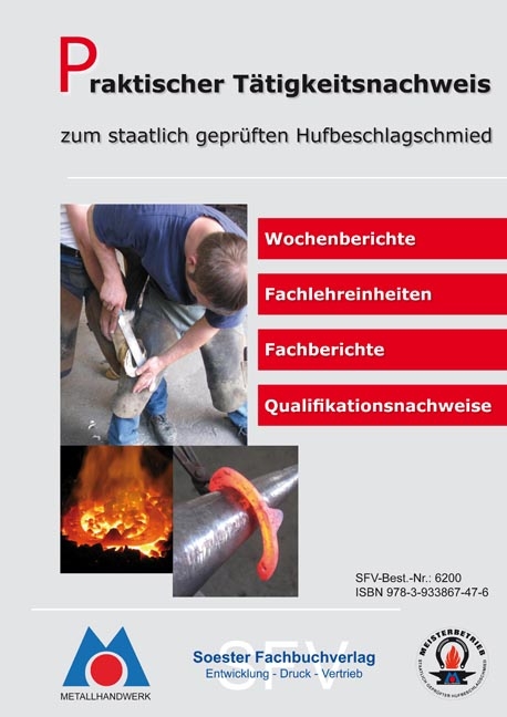 Praktischer Tätigkeitsnachweis zum staatlich geprüften Hufbeschlagschmied - Martin Reppin
