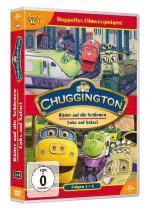 Chuggington - Räder auf die Schienen / Loks auf Safari, 2 DVDs