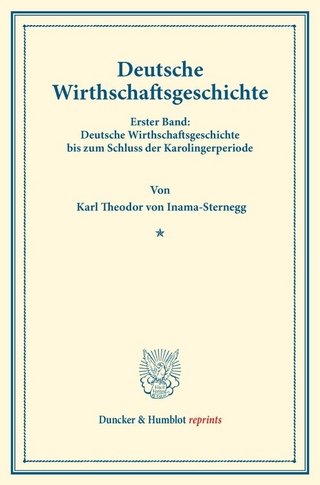 Deutsche Wirthschaftsgeschichte.