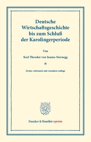 Deutsche Wirtschaftsgeschichte.