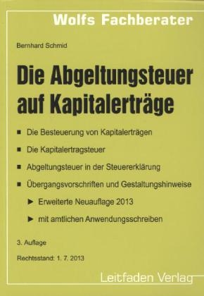 Die Abgeltungsteuer auf Kapitalerträge