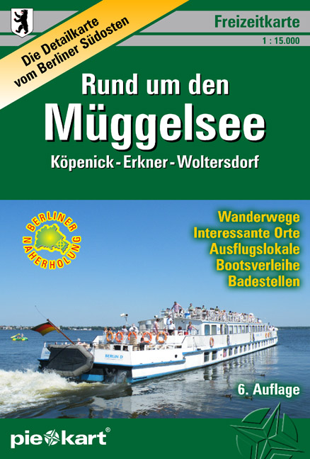 Rund um den M&uuml;ggelsee 1 : 15.000 Freizeitkarte