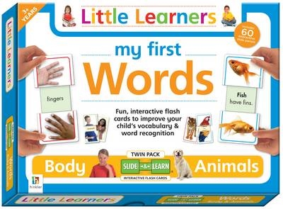 My First Words Body and Animals Slide and Learn Flashcards