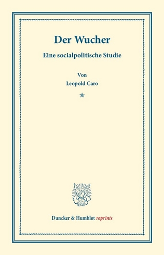 Der Wucher.