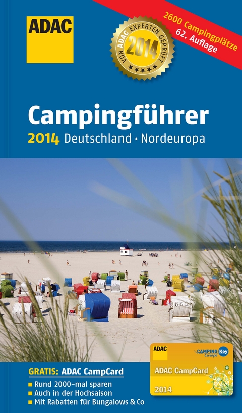 ADAC Campingf&uuml;hrer 2014 Deutschland und Nordeuropa