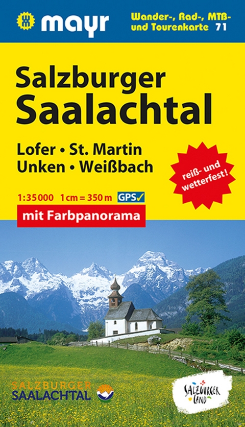 Salzburger Saalachtal, Lofer, St. Martin, Unken, Wei&szlig;bach