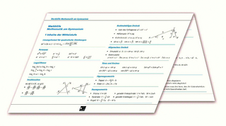 Formelsammlungen / Merkhilfe Mathematik – neu